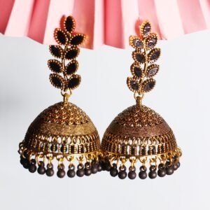 Golden Black Elegant Jhumka