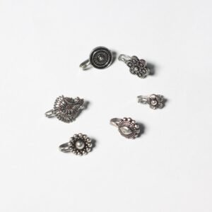 Oxidized Nose Pin