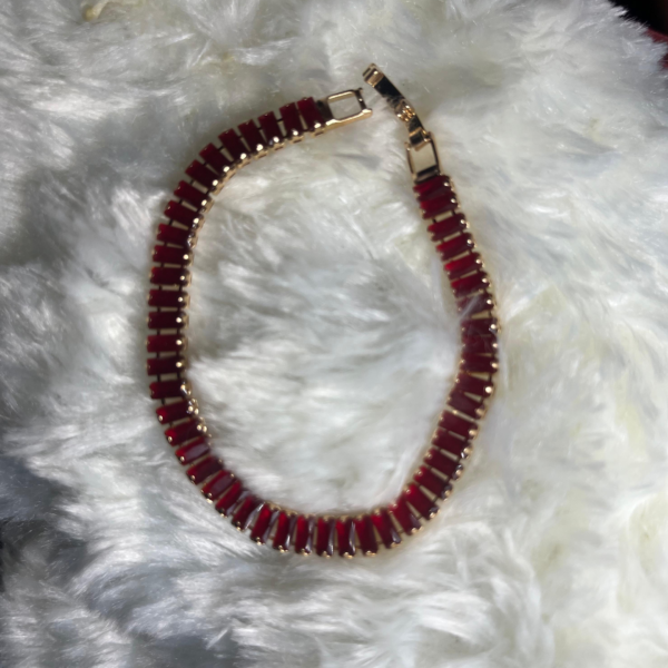 Red Crystal Bracelet - Image 3