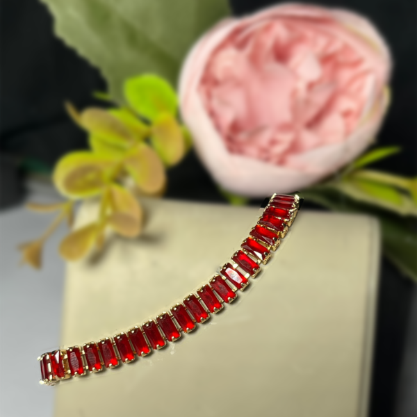 Red Crystal Bracelet - Image 2